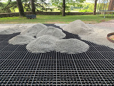 Dak Rock Heavy - Permeable Gravel Grid Tiles